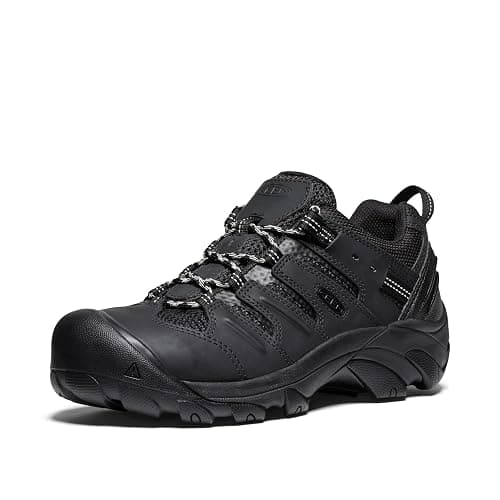 KEEN Utility Men's Lansing Low Height Steel Toe Work Shoes - Image 1