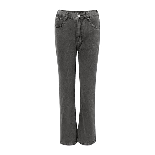 SKFLABOOF Schlaghose Damen Jeans Low Waist Flared Jeans Vintage Streetwear Bootcut Jeans Damen Hippie Jeans Western Jeans Damen Country Baggy Jeans Stretch Skinny Jeanshose Boyfriend Jeans thumbnail 3
