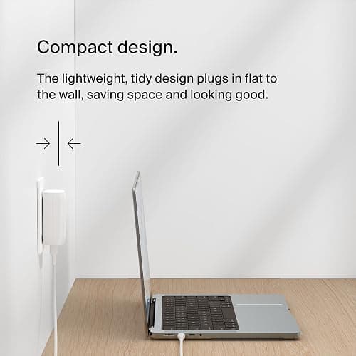 Belkin 3-Port USB C Charger Block 67W - PPS, USB-C PD 3.1 Enabled Fast Charging Charger for iPhone 17, MacBook Pro, AirPods, Samsung Galaxy S25, Google Pixel 10, Nintendo Switch 2 & More - White thumbnail 7