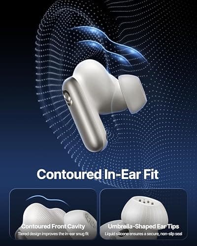 Baseus Inspire XP1 Adaptive Noise Cancelling Earbuds, Sound by Bose, Dolby Audio, Premium Real-Time Adaptive ANC, Adaptive Tuning Sound, Natural Fit Design, 6-Mic Adaptive Clear Calls, 45H Playtime thumbnail 6