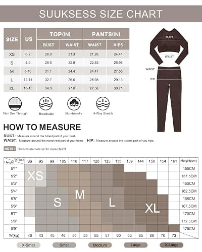 SUUKSESS Women 2 Piece Open Back Seamless Workout Sets Scrunch Booty Gym Leggings Built in Bra Crop Yoga Top thumbnail 6