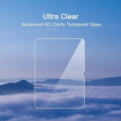 Ailun Screen Protector for iPad 11th A16 2025 [11 Inch] / 10th Generation 2022 [10.9 Inch], Tempered Glass [Face ID & Apple Pencil Compatible] Ultra Sensitive Case Friendly [2 Pack] thumbnail 3