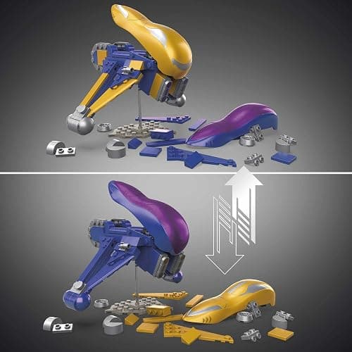 Mattel Mega Halo Arbiter's Quest Banshee Vehicle Halo Infinite Construction Set,Building Toys for Boys thumbnail 4