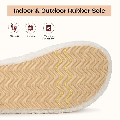 EverFoams Womens Fuzzy Open-toe Slippers Soft Comfy Memory Foam Indoor House Shoes thumbnail 6