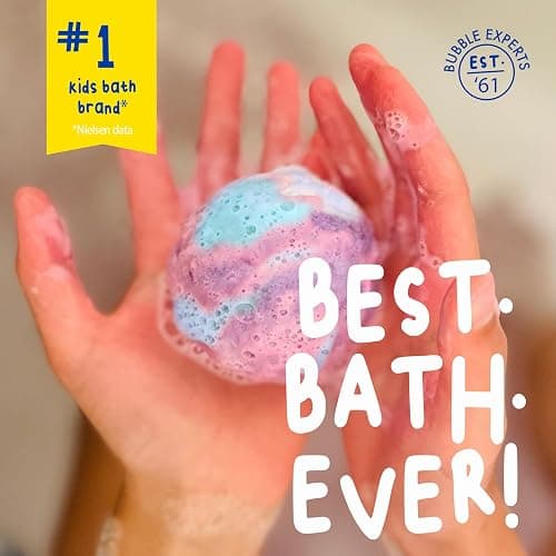 Mr. Bubble Galaxy Bath Bombs, Signature Bubble Gum Scent, Set of 8 Different Bath Bomb Planets thumbnail 4