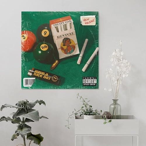 Have A Nice Day - Treaty Oak Revival Canvas Poster Bedroom Decoration Landscape Office Valentine's Birthday Gift Unframe-style12x12inch(30x30cm) - 12L" x 12W" - Unframe-style thumbnail 5