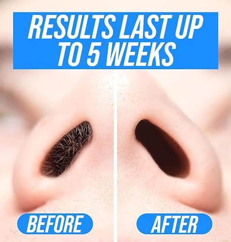 KENASHII Nose Wax Kit | 100 g Wax, 24 Applicators | Hair Removal Kit for Men and Women | Includes Balm Wipes and Mustache Guards | Lasts up to 5 Weeks thumbnail 4