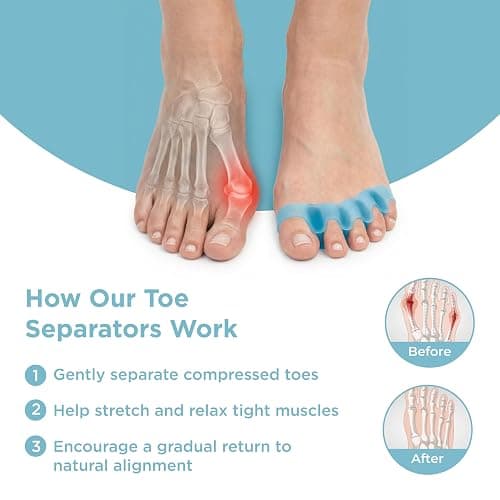Mind Bodhi Toe Separators/Spacers For Men and Women – Regular Size - Pink thumbnail 8