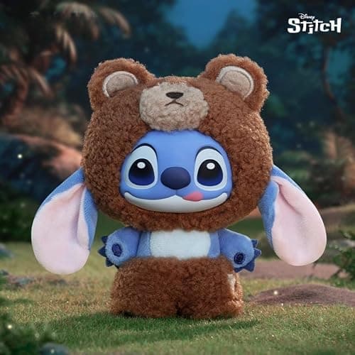MINISO Disney Stitch Wild Animal Series Vinyl Surprise Box Figure Model Random Design Blind Box Toy Collectible Toy for Home Decor Birthday Gifts (Random One Figure) thumbnail 4