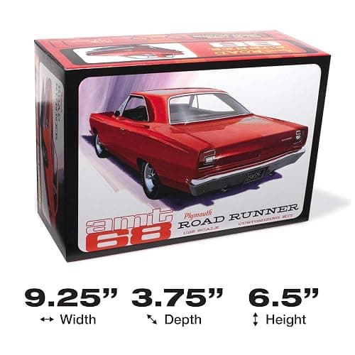 AMT 1968 Plymouth Road Runner Customizing Kit 1:25 Scale Model Kit thumbnail 5