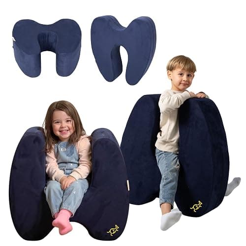 TED KANGAROO Sensory Soft Squeeze Seat – Calming Compression Chair for Kids with Sensory Needs, Washable Cover, Rocking Design - Image 1