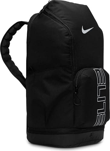 Nike, Unisex, Varsity Elite Backpack (32L), Black/Black/Metallic Silver, One Size thumbnail 3