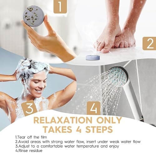 BLRIET Shower Steamers Aromatherapy Stocking Stuffers Christmas Gifts for Women 8 PCS, Shower Bombs Gifts for Mom with Lavender Fruit Natural Essential Oils, Self Care Gifts for Women & Lover thumbnail 5