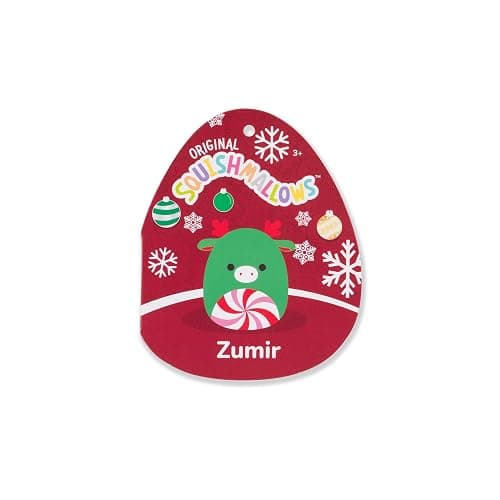 Squishmallows Original 5in Zumir The Green Moose with Peppermint Swirl Belly – Official Jazwares Plush (Little) thumbnail 7
