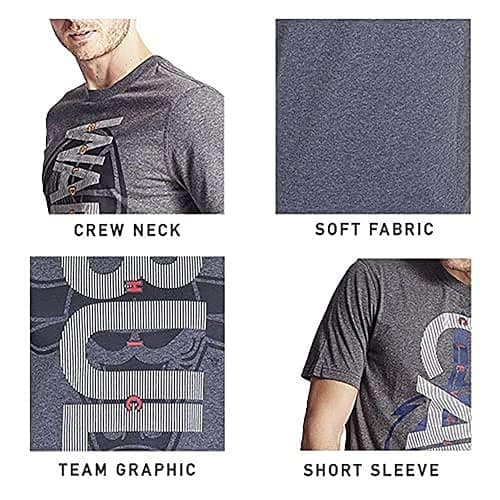 Ultra Game Men's NBA Official Super Soft Game Day T-Shirt thumbnail 6