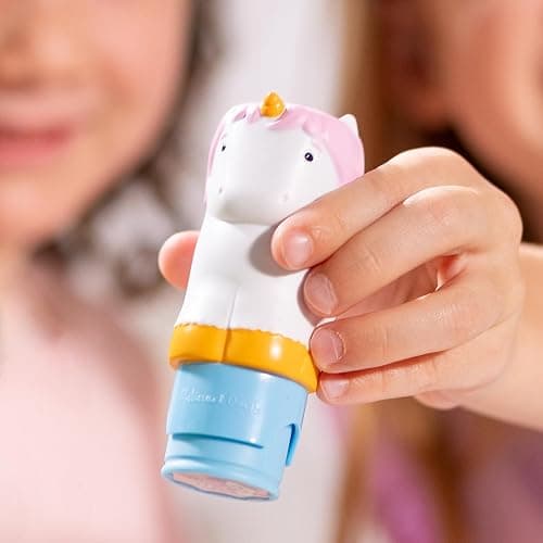 Melissa & Doug Sticker Wow!™ 24-Page Activity Pad and Sticker Stamper, 300 Stickers, Arts and Crafts Fidget Toy Collectible Character – Unicorn Creative Play Travel Toy for Girls and Boys 3+ - Unicorn - Single thumbnail 9