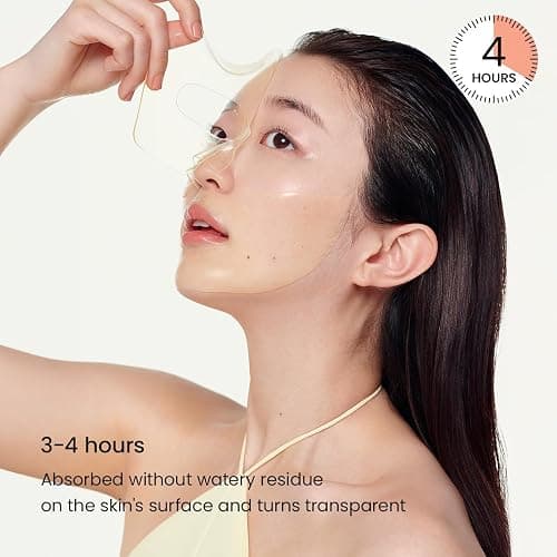 BIODANCE Radiant Vita Niacinamide Real Deep Face Mask 4 Pcs | Hydrogel Overnight Mask | Tone Correction, Texture Refining and Glow | Korean Face Mask for Glass Skin | Korean Skincare, Easter Gifts thumbnail 6