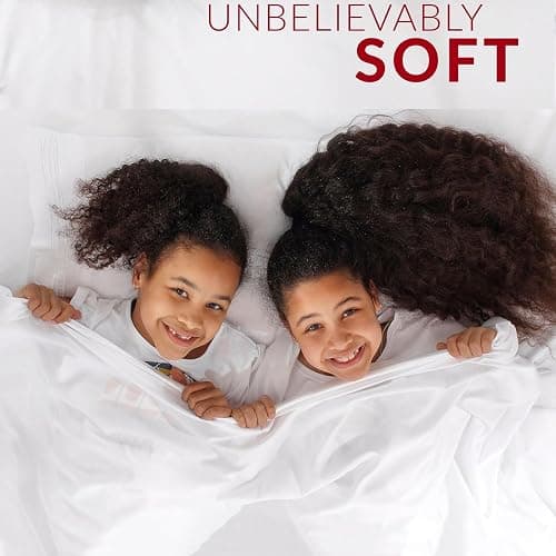 Mellanni Extra Deep Queen Sheets - 4 PC Iconic Collection Bedding - Hotel Luxury, Ultra Soft, Cooling Bed Sheets - Wrinkle, Fade, Stain Resistant (Queen, Royal Blue) thumbnail 3