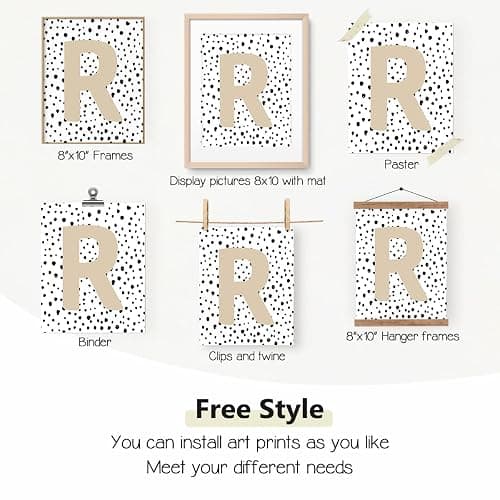 PLKMN Beige Classroom Decor, Boho Classroom Must Haves Homeschool Decor Set of 4, Reading Nook Read Signs for Library Kindergarten 8x10 (Unframed)-5 thumbnail 7