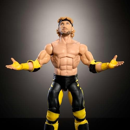 Mattel WWE Top Picks Elite Action Figure & Accessories Set, Logan Paul 6-inch Collectible with Swappable Hands, Ring Gear & 25 Articulation Points thumbnail 4
