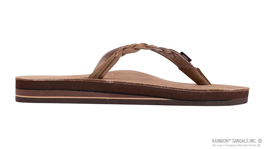 Rainbow Sandals Women’s Double Layer Flirty Braidy Premier Leather w/Single Braided Strap thumbnail 4