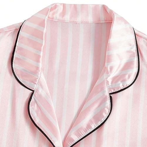 Clean Girl Clothes Pyjama Damen Große Größen Women Down Pajamas Set 2 Piece Outfits Comfy Tops with Shorts Sleepwear Summer Loungewear Sexy Schlafanzug Frauen Winter Loungewear Damen thumbnail 3