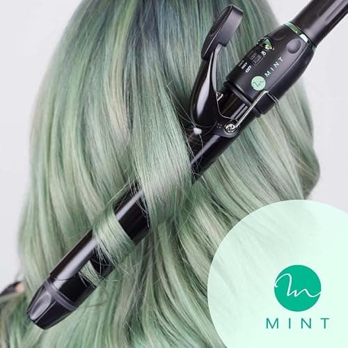 MINT Extra Long Curling Iron 1.25 Inch for Easy Long-Lasting Curls | Professional Hair Curler/Waver for Beach Waves, Curls and Volume | Ionic Ceramic Tourmaline Barrel | Auto Shut Off Dual Voltage thumbnail 9