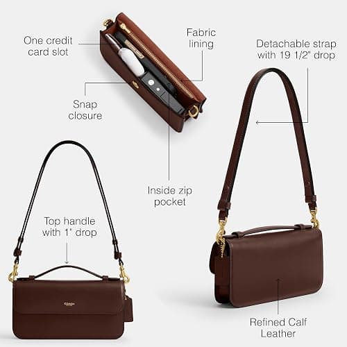 COACH Elora Top Handle Crossbody Bag thumbnail 3