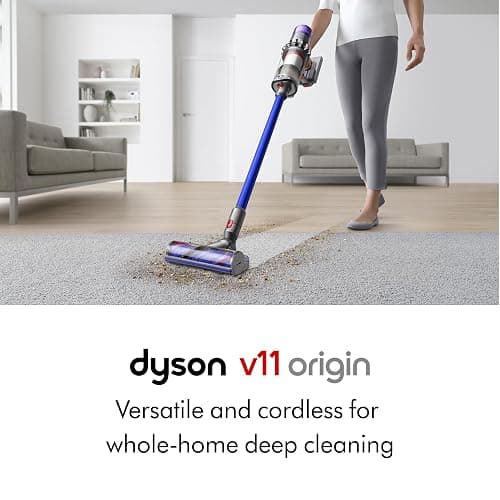 Dyson V11 Origin Cordless Vacuum, 185AW, 3 Power Modes, Up to 60 Minutes,² Deep Cleans Hard Floors and Carpets, Detangles pet Hair, Converts to Handheld thumbnail 2