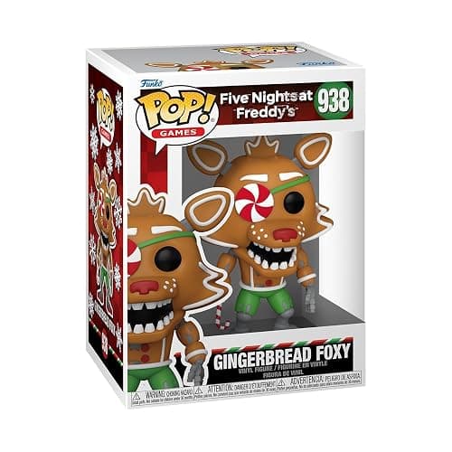 Funko POP! Games: Five Nights at Freddy's (FNAF)- Gingerbread Foxy - Collectable Vinyl Figure - Gift Idea - Official Merchandise - for Kids & Adults thumbnail 2