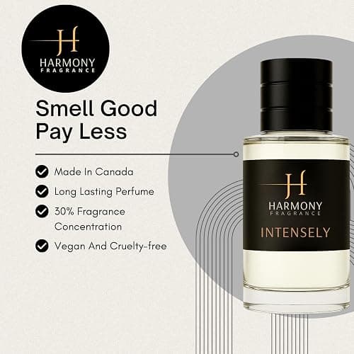 Intensely - Harmony Fragrance - Eau de Parfum - Inspired by Stronger With You Intensely - Luxury Perfume - For Men - Long Lasting Fragrance - Made In Canada thumbnail 2