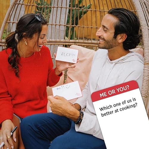 DSS Games The Couples Game That's Actually Fun [Date Night Idea, Relationship Card Game, Newlywed Game, 2 Players for Adults | Couples Gifts, Gift for Her, Gift for Him] thumbnail 4