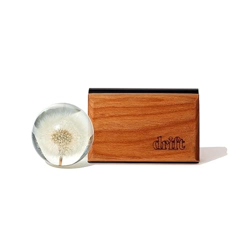 Drift Car Air Freshener - The Original Wood Air Freshener - Car Odor Eliminator - Long Lasting Scent - Auto Accessories - Metal Clip - Essential Oils - Clean Ingredients - Open Air Scent Starter Kit - Image 1