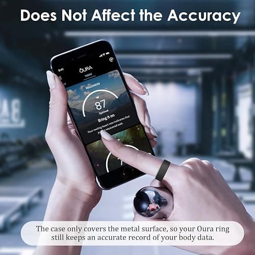 SZJCLTD 8 Pack Cover for Oura Gen 4 /Gen 3/ Samsung Galaxy Ring, Anti-Scratch Elastic Silicone Oura Ring Cover for Working Out Gym - Patent Pending thumbnail 7