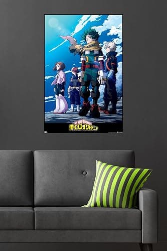 My Hero Academia: Season 7 - Group Key Art Wall Poster, 34L" x 22.4W", Unframed Version thumbnail 4