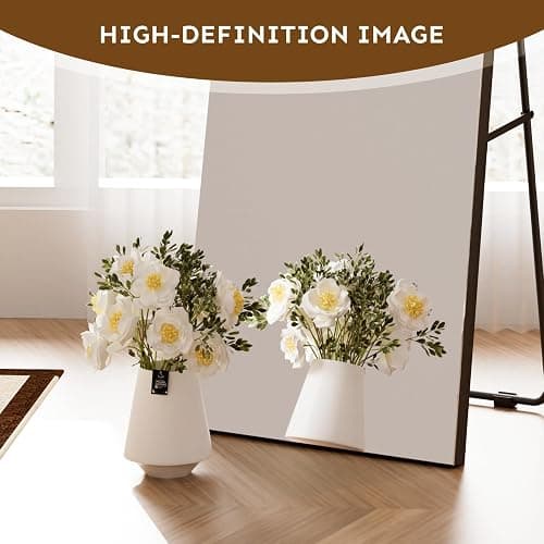 Kosmonia Full Length Mirror, 56"x18" Frameless Floor Mirror w/Distortion Free, HD Reflection, Standing or Leaning Full Body Mirror for Bedroom, Hanging Mounted for Living Room Cloakroom thumbnail 6
