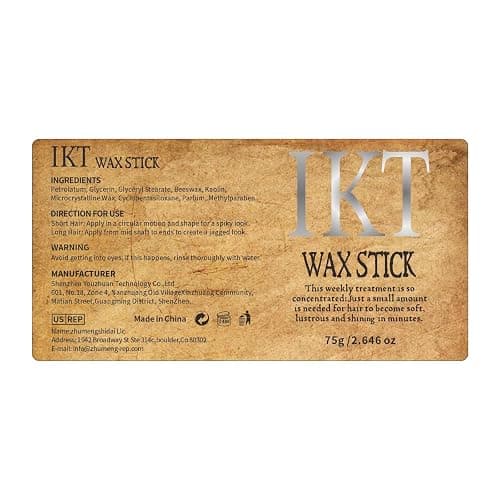 Shiyalan Hair Wax Stick, Wax Stick for Hair, Slick Stick for Hair Non-greasy Styling Hair Pomade Stick, Strong Hold Makes Hair Look Neat and Tidy（2.7 Ounce） thumbnail 6