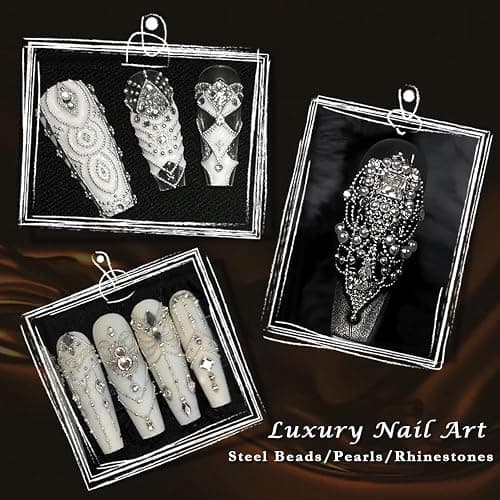 3D Mixed Sizes Nail Art Charms thumbnail 3