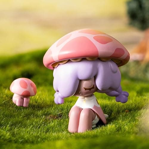 BEEMAI Moogutong Little Mushroom Girl Series Single Box (Contains 1 Figure), Blind Box Cute Figures Collectible Birthday Gift thumbnail 7