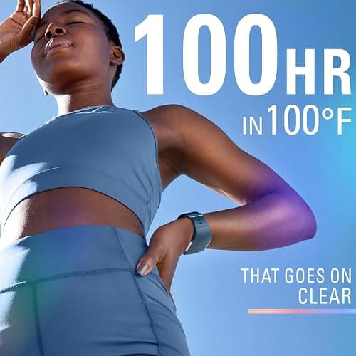 Secret Clinical Strength 100HR Sweat & Odor, Clear Gel Antiperspirant Deodorant for Women, 3X Stress Protection with Hyaluronic Acid, PH Balancing Minerals, Completely Clean Scent, 2.6 oz thumbnail 3