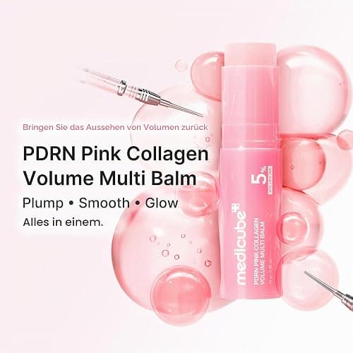 medicube PDRN Pink Kollagen Volumen Multi Balm Stick Gesicht & Körper | Volufilin, PDRN, NAD, Kollagen, Pflege für Augen, Hals, Stirn & Lippen, Glow Pflege, K-Beauty thumbnail 2
