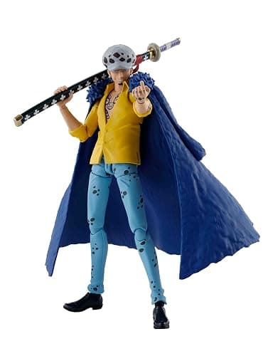 TAMASHII NATIONS - One Piece - Trafalgar Law -The Raid on Onigashima- S.H.Figuarts Action Figure | One Piece 6 Inch Action Figure S.H. Figuarts - Trafalgar Law - Image 1