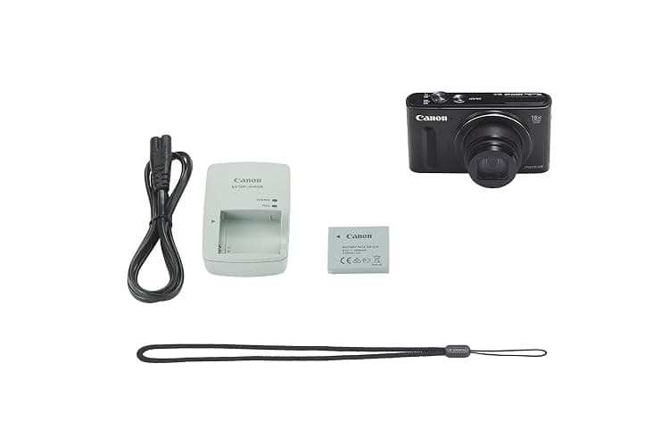 Canon PowerShot SX610 HS Point and Shoot Digital Camera - Black (20.2 MP, 18x Optical Zoom) 3-Inch LCD (Renewed) thumbnail 3