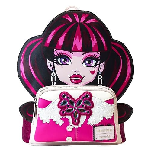 Loungefly Mattel: Monster High - Draculaura Cosplay Mini-Backpack, Amazon Exclusive - Image 1