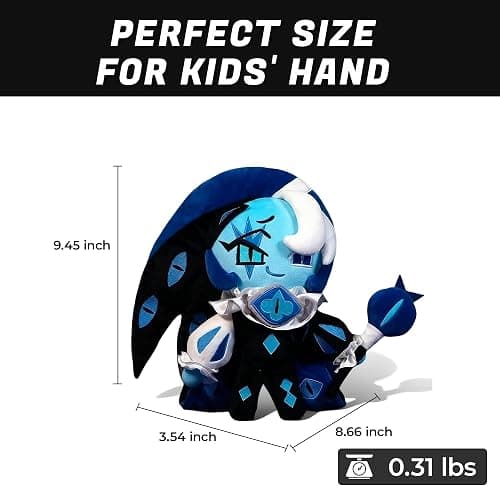 Adenzai Soft Shadow Milk Cookie Plush Toy – 9.5 Inch Cute Stuffed Doll for Kids and Adults, Collectible Shadow Character Plushie, Huggable Soft Toy for Gifts and Decoration Plush thumbnail 3