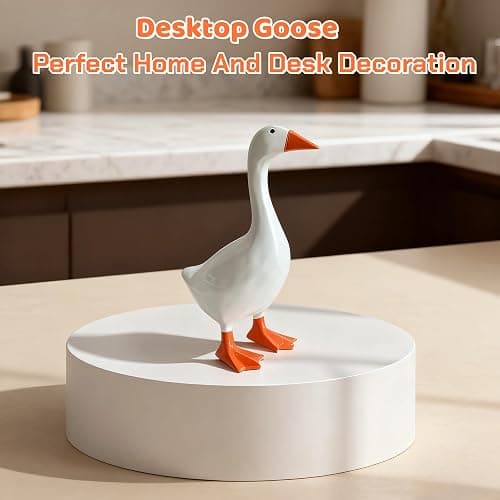 SJzdzsw 7 Inch Desk Goose -Desk Goose 7 Inches for Office & Home,Gift for Friends and Family thumbnail 5