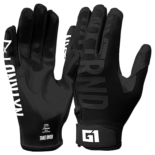 Nxtrnd G1 Youth Football Gloves, Kids Sticky Receiver Gloves - Image 1