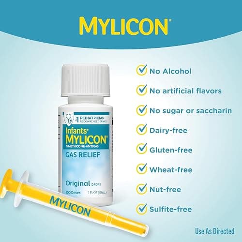 MYLICON Gas Relief Drops for Infants and Babies, Original Formula, 1 Fluid Ounce thumbnail 6