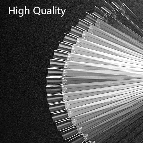 Nail Color Swatch Sticks 50PCS Clear Fan Display Tips With Ring | Nail Sample Tips With Number Stickers, For Polish Color Display Practice, Salon, Home Manicure thumbnail 2