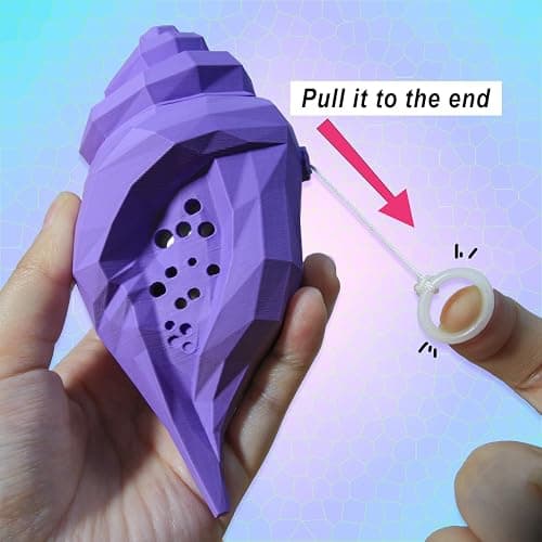 MildLion Magic Conch Shell with Pull String Voice Box - Ask a YES or NO Question and Pull String - for Fun and Fortune Telling thumbnail 4